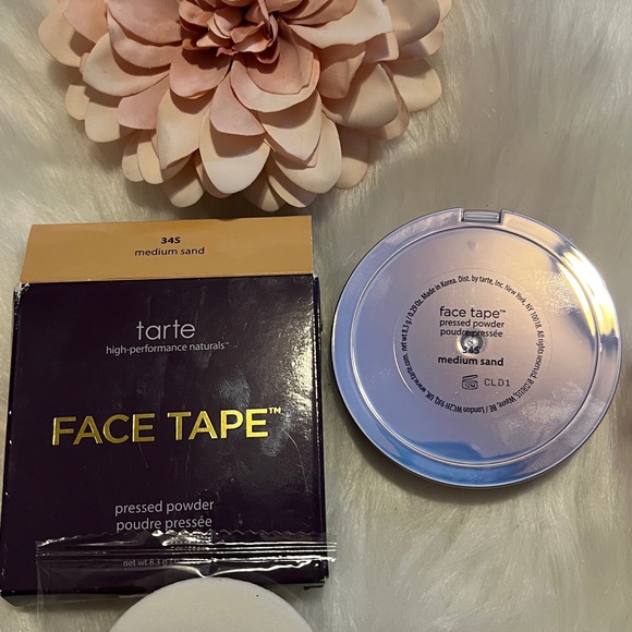 Tarte Face Tape Pressed Powder 34S Medium Sand - Picture 4 of 6
